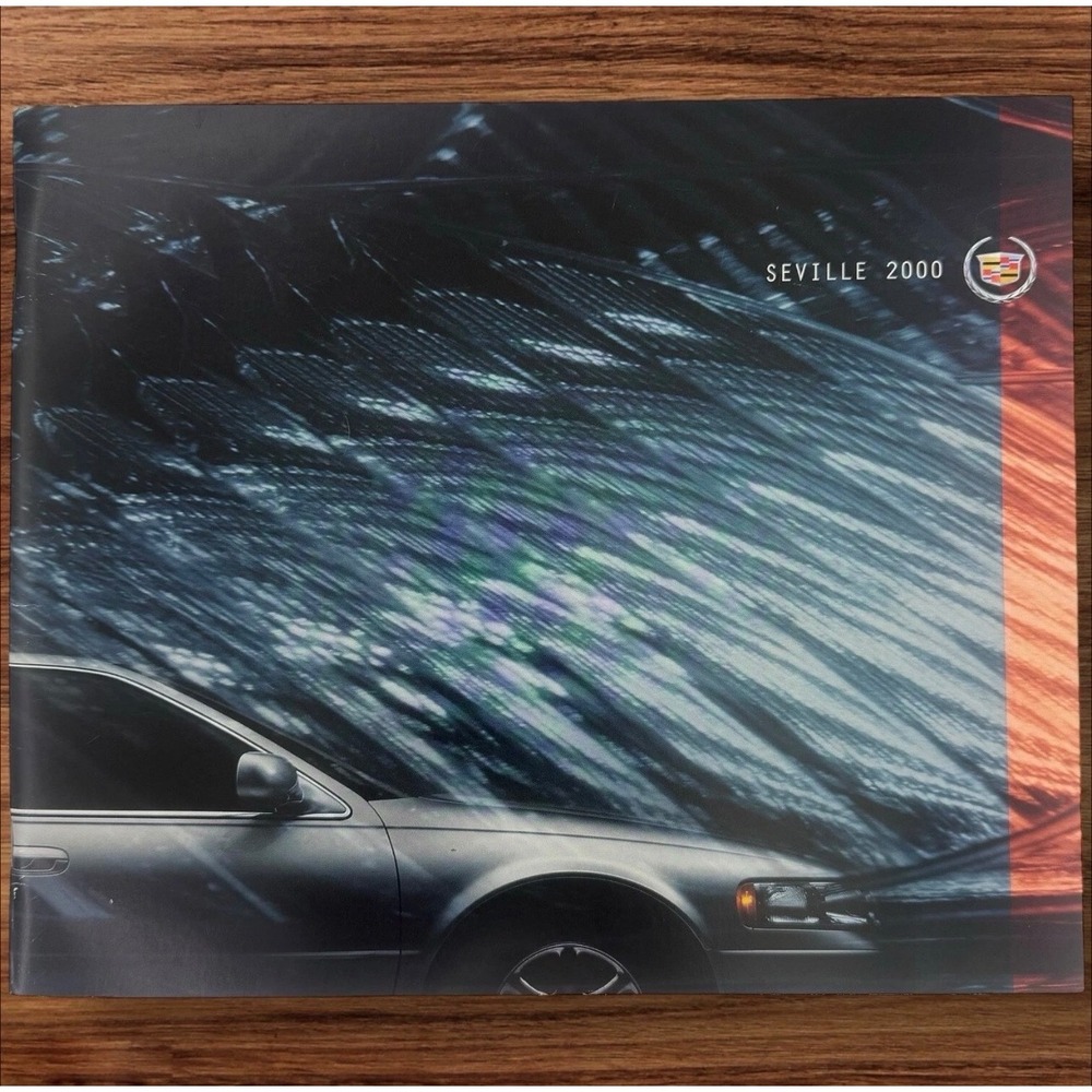 2000 Cadillac Seville Sales Brochure SLS STS‎ Luxury Sedan Catalog Original